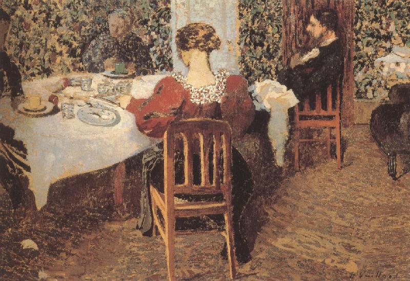 Edouard Vuillard Vial home after lunch